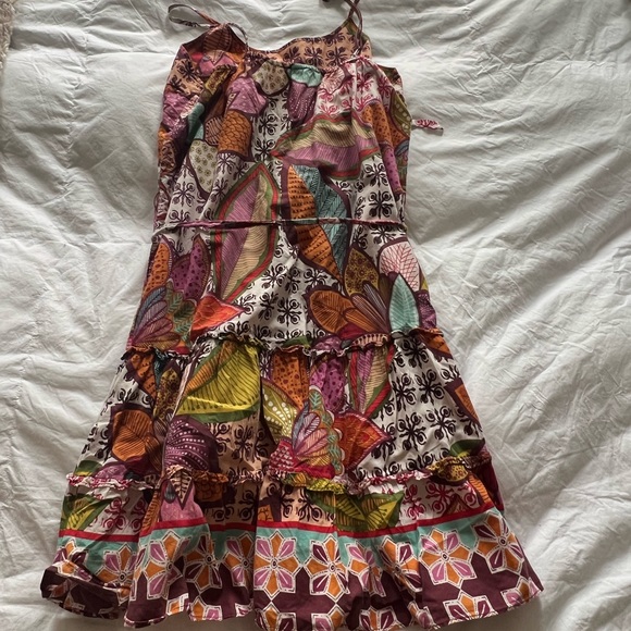 Sundress with string belt from Anthropologie - Picture 4 of 7